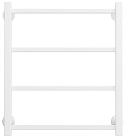 Водяной полотенцесушитель Стилье Версия-КН 600х500 (4) П 20x20 белый, арт. 12640-6050