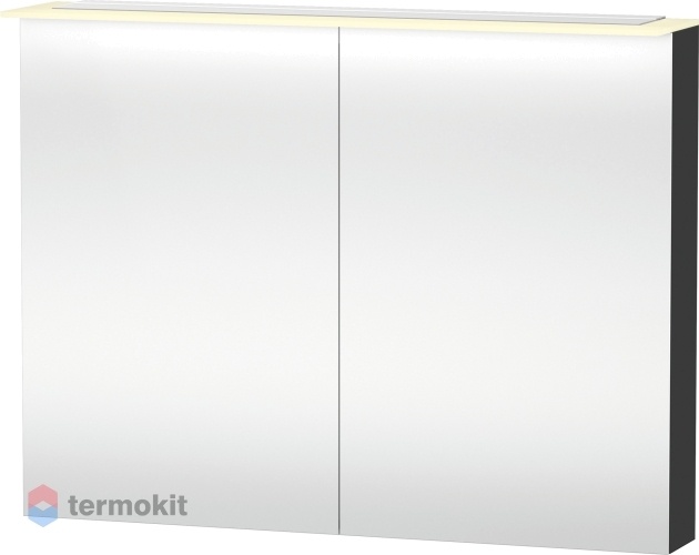 Зеркальный шкаф Duravit X-Large 100 с подсветкой Графит XL759504949