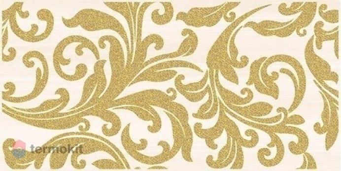 Керамическая плитка Ceramica Classic Ампир Декор бежевый 25х50