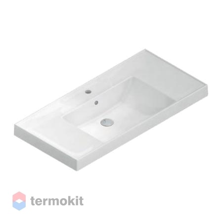 Раковина мебельная Kerama Marazzi CUBO 100 белый глянец CU.wb.100