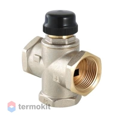 Трехходовой термостатический смесительный клапан 1" Valtec VT.MR02.N.0603