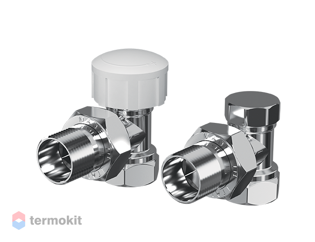 Royal Thermo Набор термостатический угловой (хром), 1/2" RTE 50.118