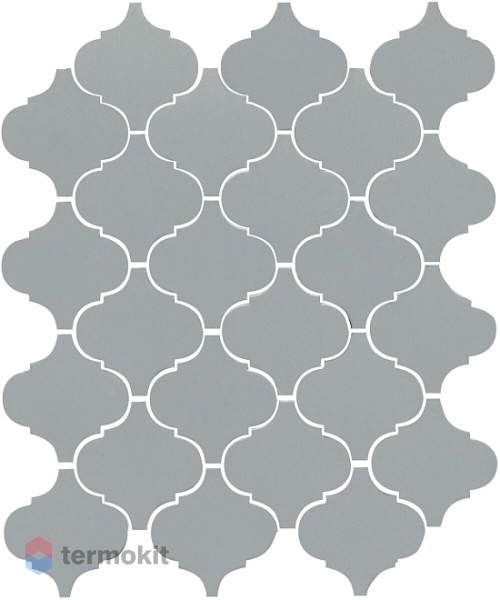 Керамическая плитка Kerama Marazzi Арабески 65012 серый глянцевый настенная 26x30