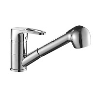 Смеситель для кухни DECOROOM хром DR70023