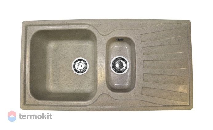 Мойка для кухни AquaGranitEx M-09K песочный M-09K (302)