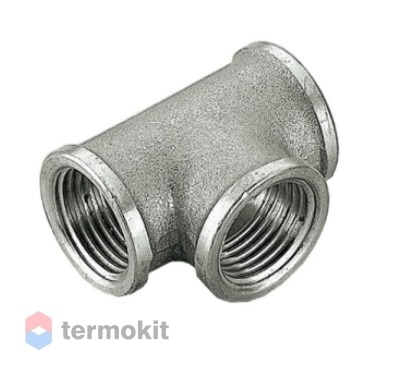 Tiemme Тройник вв никелированный 1