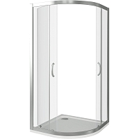 Душевой уголок Good Door Infinity 1850x800x800 хром (матовое стекло) ИН00003