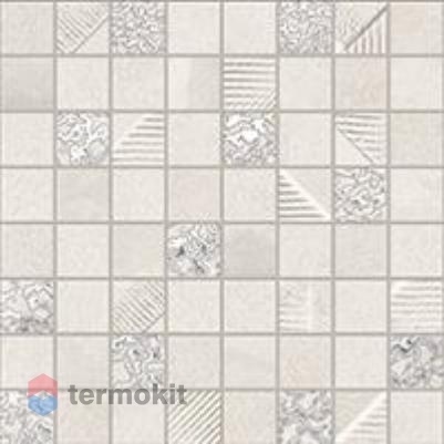 Керамическая плитка Ibero Cromat One Mos White мозаика 30х30