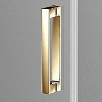 Душевой уголок Vincea Alpha 1900x1000x1000 брашированное золото VSS-3AL100CLG