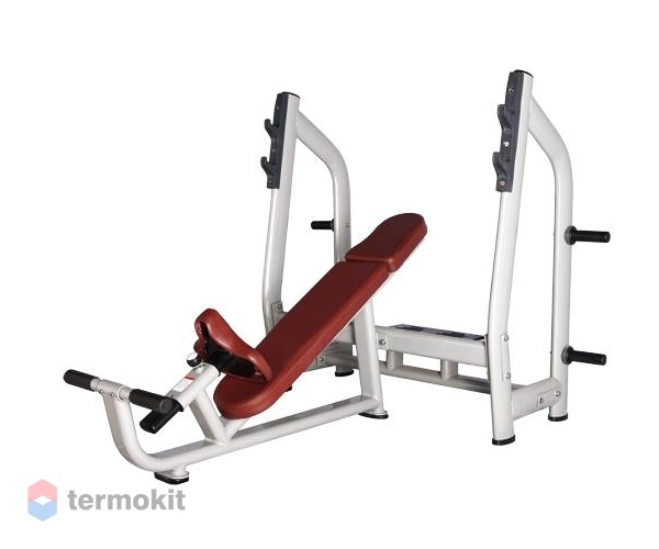Скамья для жима наклонная Bronze Gym H-025_C коричневая