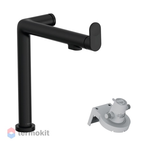 Смеситель для кухни Hansgrohe Aqittura M91 черный матовый 76804670