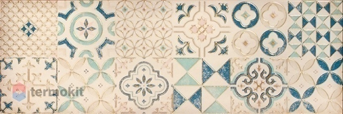 Керамическая плитка LB-Ceramics Парижанка 1664-0179 Декор Арт-мозаика 20х60
