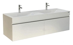Тумба под раковину Velvex Pulsus 140 подвесная, белый tpPUL.140-21