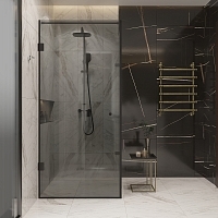 Душевой уголок STWORKI Орхус 2000x900x900 MV-OR-90x90-BL-T