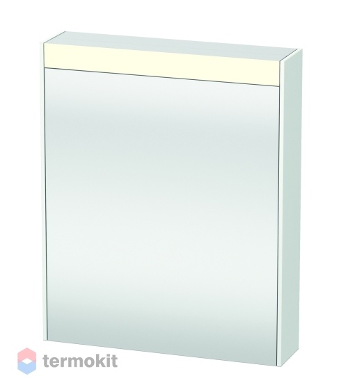 Зеркальный шкаф Duravit Brioso 62 с подсветкой белый BR7101L1818