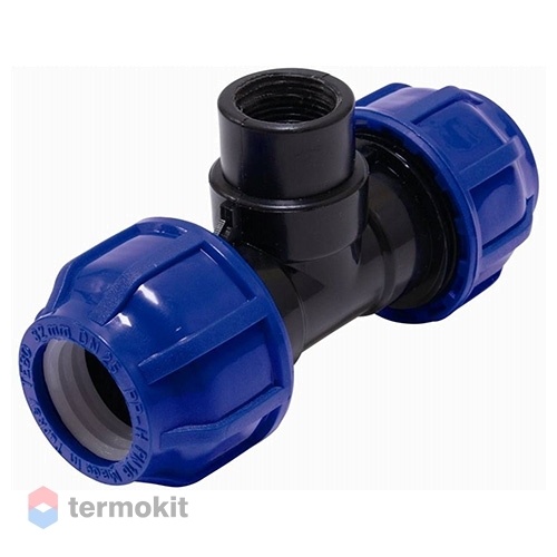 TEBO Тройник переходной разъемный ВР ПНД 50x1 1/4"x50