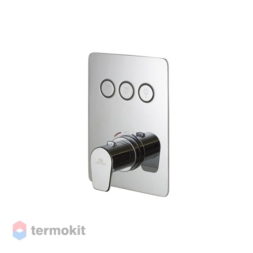 Термостат скрытого монтажа на 3 выхода + SmartBox (встроенная часть) Noken Touch&Feel N155416559