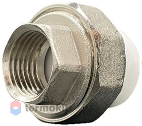 РОСТерм Американка PP-R с внутренней резьбой 50x1 1/2" белая