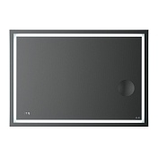Зеркало AM.PM Gem 100 с контурной Led-подсветкой, часами и косметическим зеркалом M91AMOX1003WG