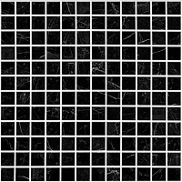 Мозаика Стеклянная Vidrepur Supreme Marquina (на сетке) 31,7x31,7
