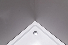 Душевой уголок ESBANO 2000x1000x1000 черный ESUGD7025B