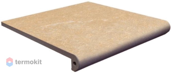Ступень Exagres Ocre Peldano Stone фронтальная 33x33x4