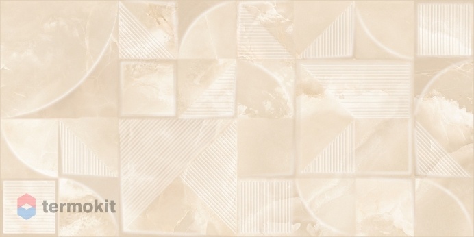Керамическая плитка Azori Opale Beige Struttura настенная 31,5х63