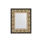 Зеркало с фацетом в багетной раме EVOFORM EXCLUSIVE 50 барокко золото BY 1373
