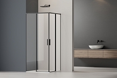 Душевой уголок Vincea Soft 2 2000x900x900 черный VSS-3SO2900CLB