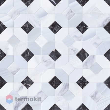 Керамогранит Gayafores Opal Perla Mosaico Abadia 45x45