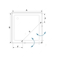 Душевой уголок RGW Stilvoll SV-33B 2000x900x900 черный 06323399-14