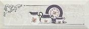 Керамическая плитка Monopole Petra Decor Pranzo Silver C декор 10х30