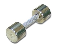 Гантель MB Barbell хромированная, 4 кг MB-FitM-4
