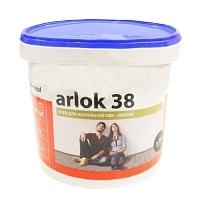 Клей водно-дисперсионный Arlok 38 банка 6,5кг (~ 21 m2)