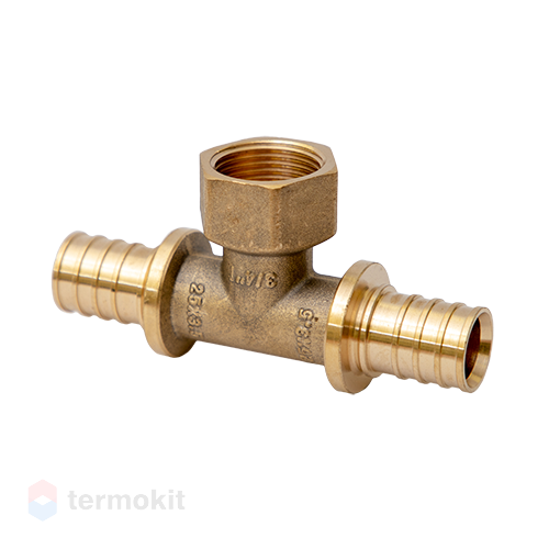 MVI Тройник аксиальный с внутренней резьбой 20x1/2"x20