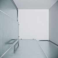 Душевой уголок Grossman Cosmo 1950x800x800 (стекло шиншилла) хром 300.K33.02.8080.10.02