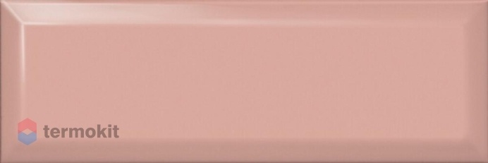 Керамическая плитка Kerama Marazzi Аккорд 9025 розовый светлый грань 8,5х28,5