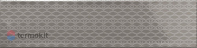 Керамическая плитка Ribesalbes Ocean Decor Dark Grey настенная 7,5x30