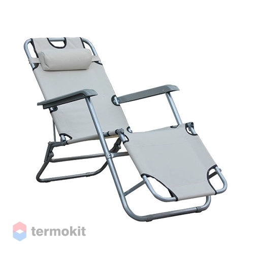 Шезлонг складной Sport Elite с подголовником CK-180