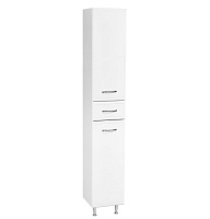 Шкаф-колонна Stella Polar Концепт 30 напольный белый SP-00000144