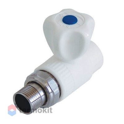 Kalde Кран шаровой разборный прямой с накидной гайкой 25x1/2