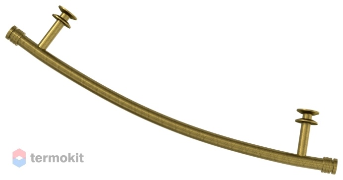 Полка прямая для ДР Сунержа н/ж 470мм состаренная бронза