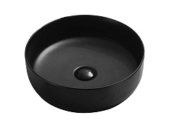 Раковина накладная Ceramica Nova ELEMENT 39 черный матовый CN6022MB