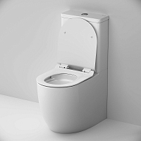 Унитаз напольный AM.PM Like безободковый с бачком с сиденьем микролифт C808600SC