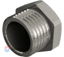 Elsen Заглушка Н 1 1/2" TIN латунь