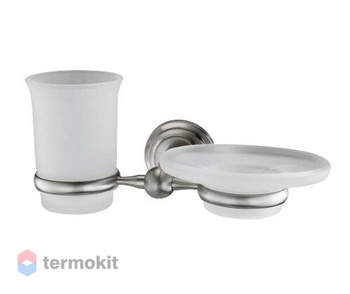 Держатель стакана и мыльницы WasserKRAFT Ammer K-7026