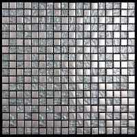 Стеклянная мозаика Natural Hi-Tech HTC-009-15 (DS-009-15) (1,5х1,5) 29,8х29,8
