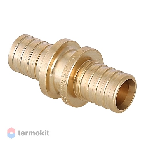 Valtec Муфта соединительная 25х25 латунь CW614N