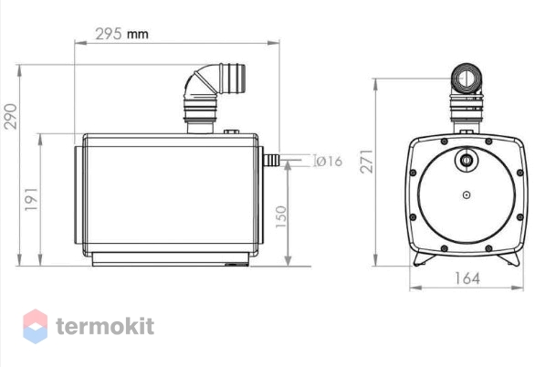 Насос санитарный SFA SaniFloor 2 (артикул: SANIFLOOR2) купить в Москве ...