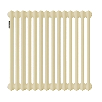 Стальной трубчатый радиатор Kohr Heim 2057/14 секций с боковым подключением 3/4 RAL1015